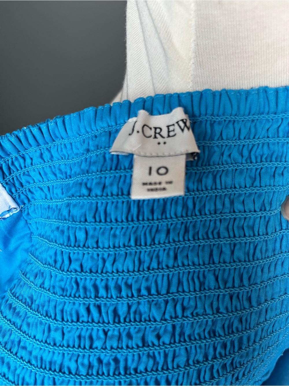 Block Print Cotton Tiered Midi Dress - Picture 5 of 5